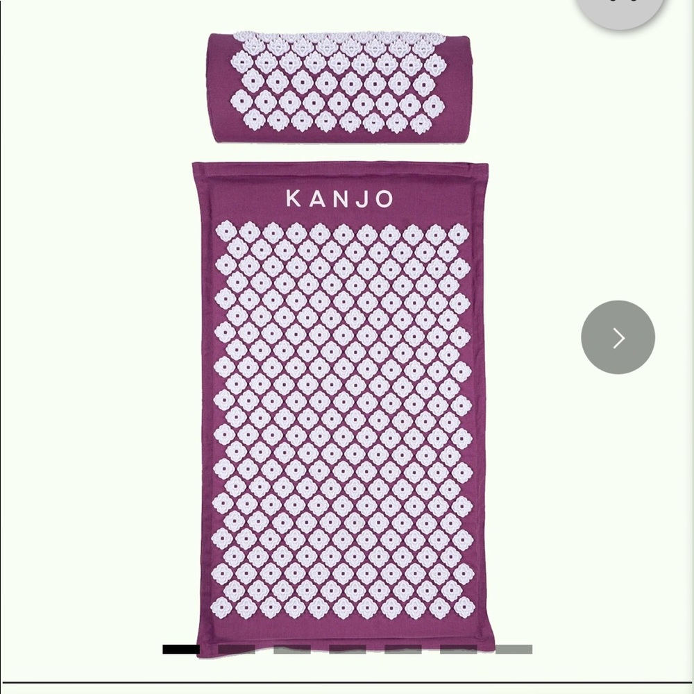 Kanjo Acupressure Memory Mat and Pillow *BRAND NEW*